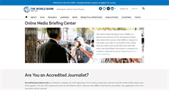 Desktop Screenshot of media.worldbank.org