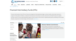 Desktop Screenshot of fiftrustee.worldbank.org