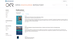 Desktop Screenshot of openknowledge.worldbank.org